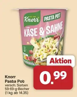Famila Nord West Knorr Pasta Pot Angebot
