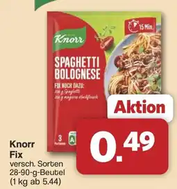 Famila Nord West Knorr Spaghetti Bolognese Angebot