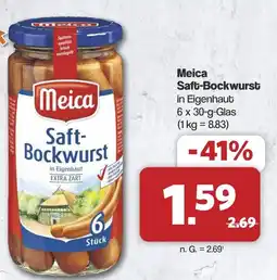 Famila Nord West Meica Saft-Bockwurst Angebot