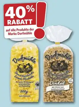Famila Nord West DorfMühle Oberschwäbische Land-Nudeln Angebot