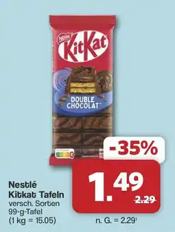 Famila Nord West Nestlé KitKat Tafeln Angebot