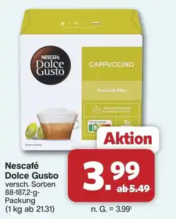 Famila Nord West Nescafé Dolce Gusto Cappuccino Angebot