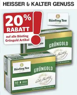 Famila Nord West Bünting Tee Grüngold Angebot