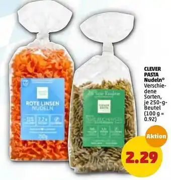 PENNY Clever Pasta Nudeln Angebot