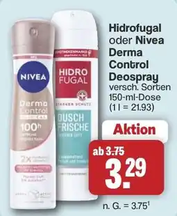 Famila Nord West Nivea Derma Control Deospray Angebot