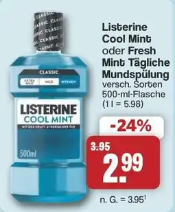 Famila Nord West Listerine Cool Mint Angebot
