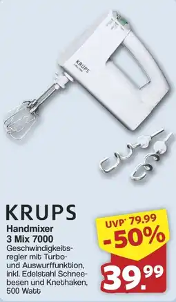 Famila Nord West KRUPS Handmixer 3 Mix 7000 Angebot