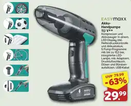 Famila Nord West EASYmaxx Akku-Handpumpe 11,1 V Angebot