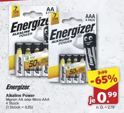 Famila Nord West Energizer Alkaline Power Angebot