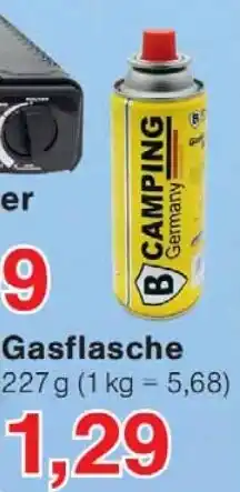 Wiglo Wunderland Camping Gasflasche Angebot
