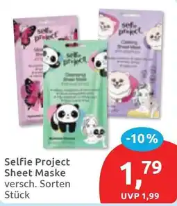 Budni Selfie Project Sheet Maske Angebot