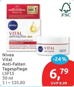 Budni Nivea Vital Anti-Falten Tagespflege Angebot