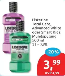 Budni Listerine Mundspülung Angebot