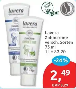 Budni Lavera Zahncreme Angebot