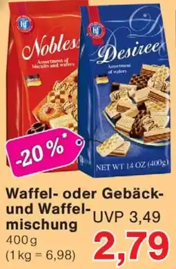 Jawoll Nobles Desiree Waffel- oder Gebäck- und Waffelmischung Angebot