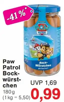 Jawoll Paw Patrol Bock-würstchen Angebot