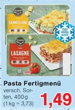 Wiglo Wunderland Pasta Fertigmenü Angebot