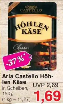 Wiglo Wunderland Arla Castello Höhlen Käse Classic Angebot