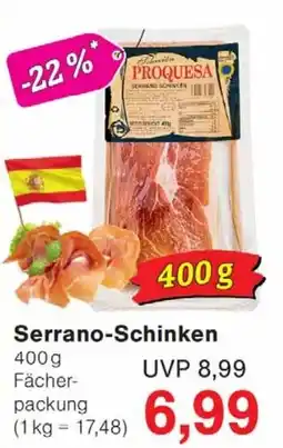 Wiglo Wunderland PROQUESA Serrano-Schinken Angebot