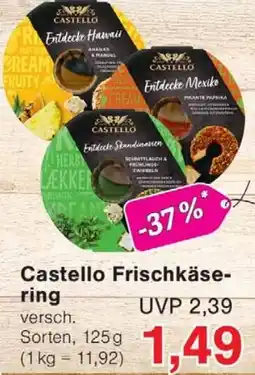 Wiglo Wunderland Castello Frischkäsering Angebot