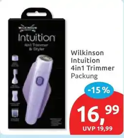Budni Wilkinson Intuition 4in1 Trimmer Angebot