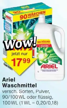 Wiglo Wunderland Ariel Waschmittel Angebot