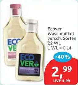 Budni Ecover Waschmittel Angebot