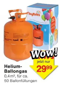 Jawoll ToyTales Helium-Ballongas Angebot