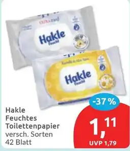 Budni Hakle Feuchtes Toilettenpapier Angebot