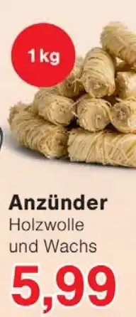 Wiglo Wunderland Anzünder Holzwolle und Wachs Angebot