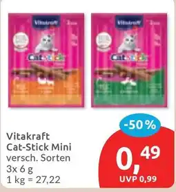 Budni Vitakraft Cat-Stick Mini Angebot