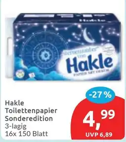 Budni Hakle Toilettenpapier Sonderedition Angebot
