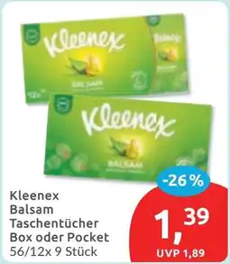 Budni Kleenex Balsam Taschentücher Angebot