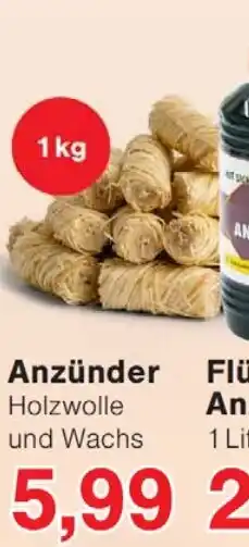 Jawoll Anzünder Holzwolle und Wachs Angebot