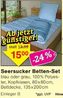 Wiglo Wunderland Seersucker Betten-Set Angebot