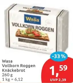 Budni Wasa Vollkorn Roggen Knäckebrot Angebot