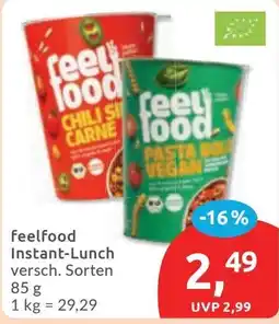 Budni feelfood Instant-Lunch Angebot
