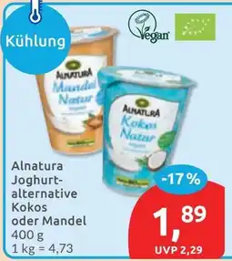 Budni Alnatura Joghurtalternative Kokos oder Mandel Angebot