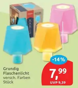 Budni Grundig Flaschenlicht Angebot
