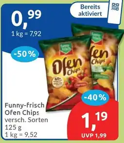 Budni Funny-frisch Ofen Chips Angebot