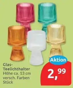 Budni Glas-Teelichthalter Angebot
