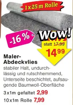 Jawoll Maler-Abdeckvlies Angebot