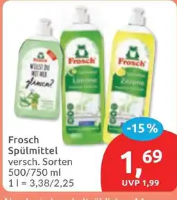 Budni Frosch Spülmittel Angebot