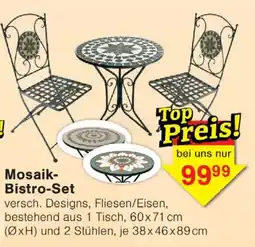 Wiglo Wunderland Mosaik-Bistro-Set Angebot