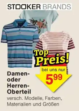 Wiglo Wunderland STOOKER BRANDS Damen- oder Herren-Oberteil Angebot