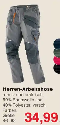 Wiglo Wunderland Herren-Arbeitshose Angebot