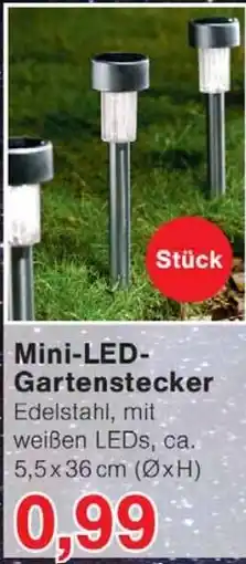 Jawoll Mini-LED-Gartenstecker Angebot