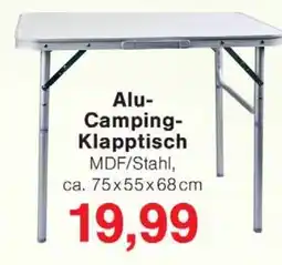 Wiglo Wunderland Alu-Camping-Klapptisch Angebot