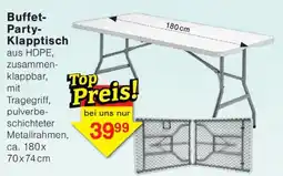 Jawoll Buffet-Party-Klapptisch Angebot