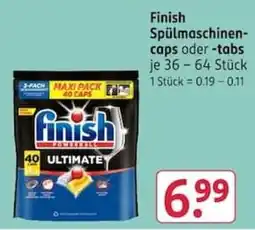 Rossmann Finish Spülmachinecaps Angebot